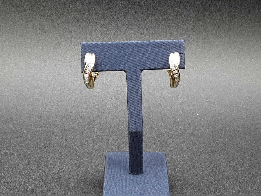 Earrings - Yellow Gold 14k (.585) 4.9 grams
