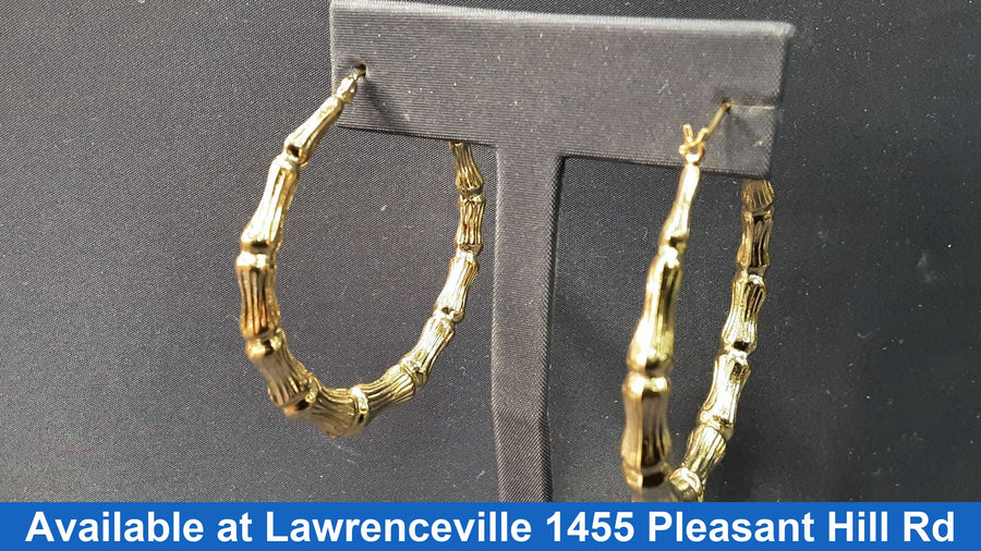 Shrimp Earrings - Yellow Gold 10k (.417) 6.3 grams