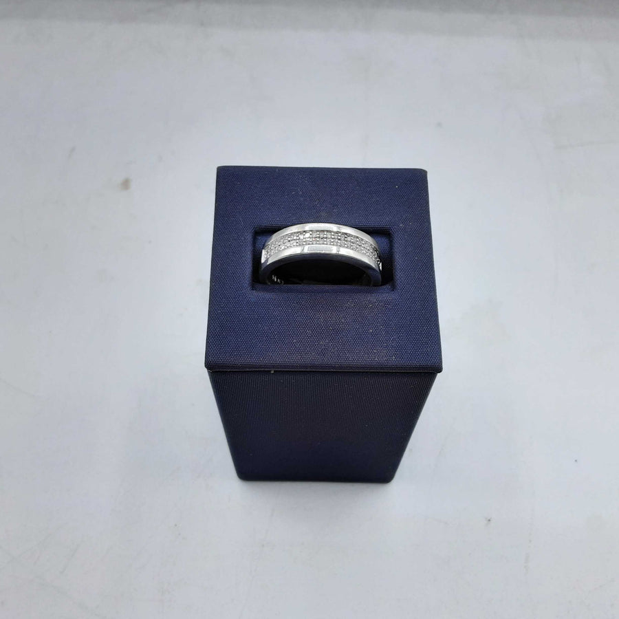 Ring - Wedding Band - Silver 4.5 grams Size 9