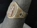 Men's Ring - Yellow Gold 10k (.417) 3.4 grams Size 8.5