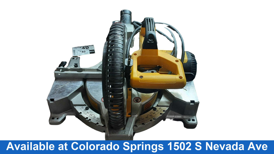 Dewalt Dws713 Yellow Corded Miter Saw