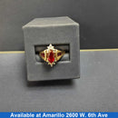 Women's Ring - Yellow Gold 10k (.417) 3.7 grams Size 9