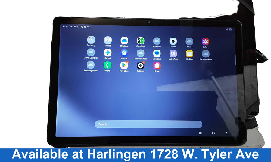 Samsung Sm-x218u Black Tablet