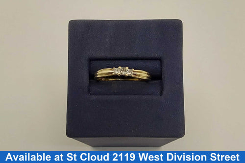 Women's Ring - Yellow Gold 10k (.417) 1.312 grams Size 7.5