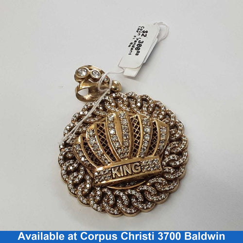 Coin Pendant - Yellow Gold 10k (.417) 21.9 grams
