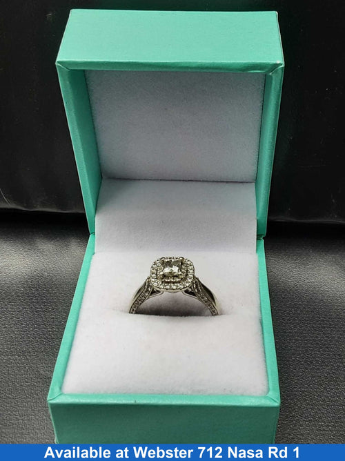 Women's Ring - Anniversary - White Gold 14k (.585) 4.7 grams Size 7