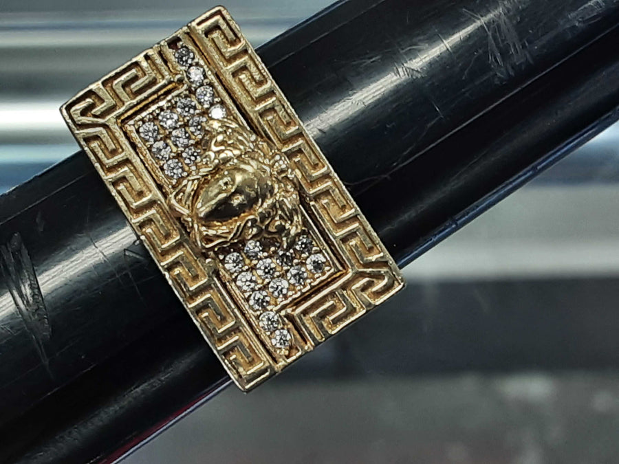 Men's Ring - Yellow Gold 10k (.417) 6.4 grams Size 10