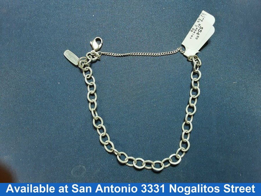 Link Bracelet - Silver 7.8 grams 8 inch