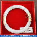 Bangle Bracelet - Yellow Gold 14k (.585) 8 grams 6 inch