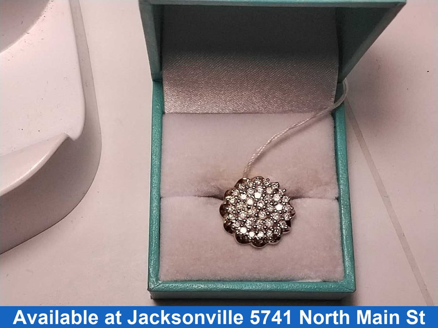 Diamond Pendant - Yellow Gold 10k (.417) 3 grams