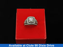 Women's Ring - White Gold 14k (.585) 6.9 grams Size 6