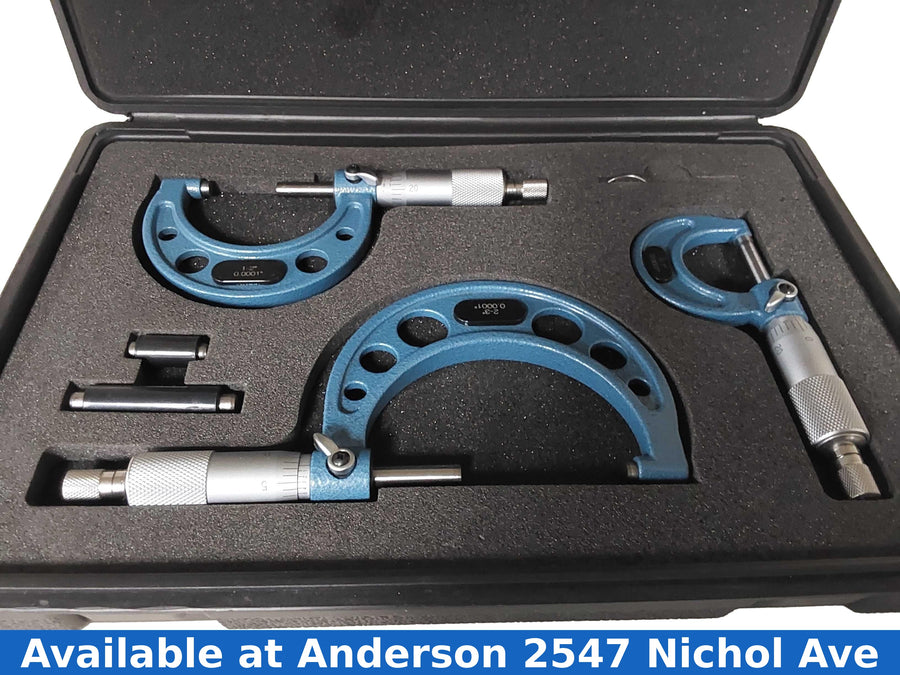 Pittsburgh 64202 Black Micrometer / Caliper