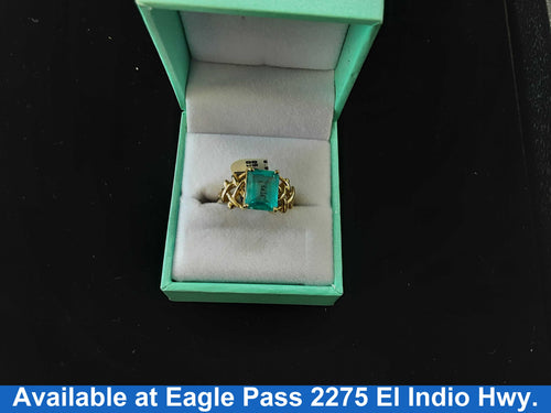 Women's Ring - Yellow Gold 10k (.417) 3.9 grams Size 8.5