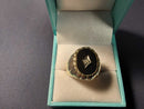 Men's Ring - Yellow Gold 10k (.417) 6 grams Size 8.5