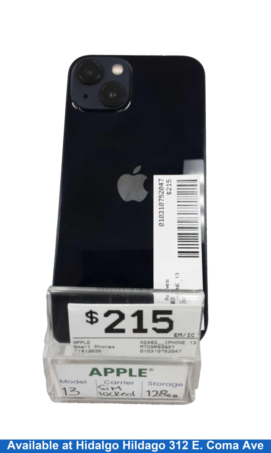 Apple A2482__iphone 13 128 Gb Blue Smart Phone