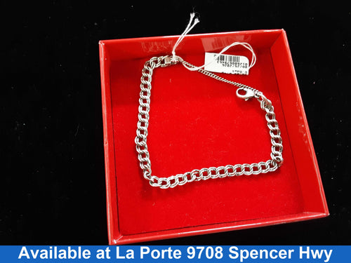 Cable Bracelet - Silver 6.4 grams 8 inch