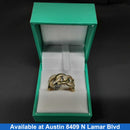 Women's Ring - Yellow Gold 14k (.585) 4 grams Size 8