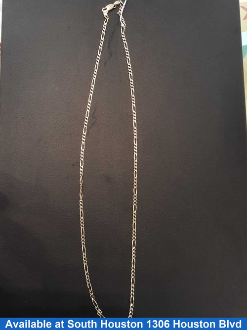 Figaro Chain - Yellow Gold 14k (.585) 8.7 grams 22 inch