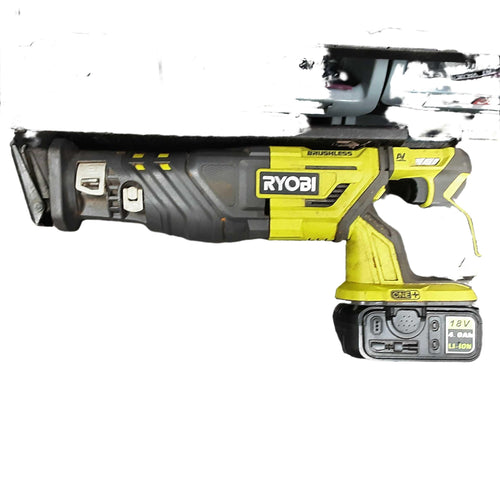 Ryobi P517 Green Cordless Reciprocating Saw