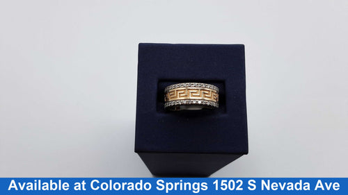 Men's Ring - Yellow Gold 14k (.585) 4.2 grams Size 6