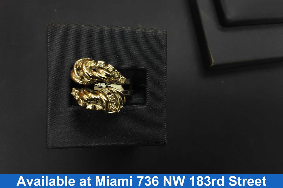 Women's Ring - White Gold 14k (.585) 7.5 grams Size 8