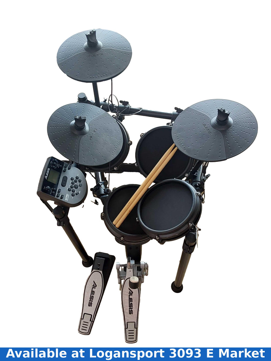 Alesis Dm7x Black Drum Set
