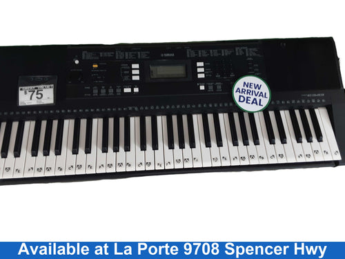 Yamaha Psr-e343 Black Computer Keyboard