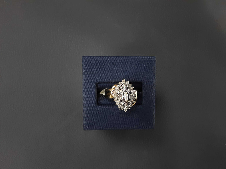 Women's Ring - Yellow Gold 10k (.417) 4.3 grams Size 8