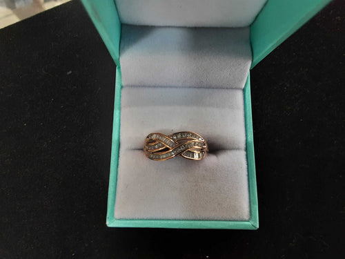Women's Ring - Rose Gold 10k (.417) 2.5 grams Size 6.5