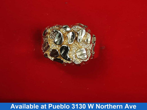 Men's Ring - Yellow Gold 10k (.417) 3.9 grams Size 9.5