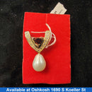 Diamond Pendant - Yellow Gold 14k (.585) 4.1 grams