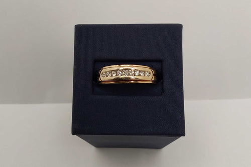 Ring - Wedding Band - Yellow Gold 10k (.417) 2.95 grams Size 10