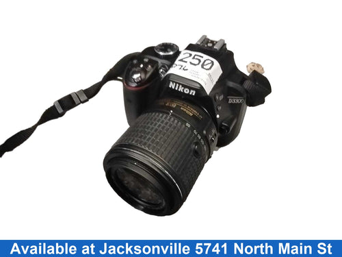 Nikon D3300 Black Digital SLR Camera