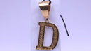 Letter Pendant - Yellow Gold 10k (.417) 2 Grams