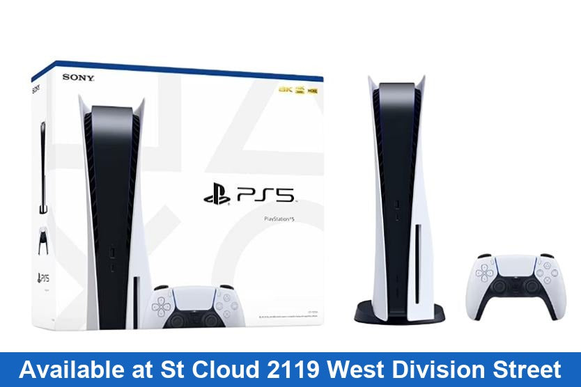 Sony Playstation 5 (825gb) 825 Gb Blue Video Game Console