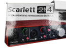 Focusrite Scarlett2i4 Red Classic Audio Interface