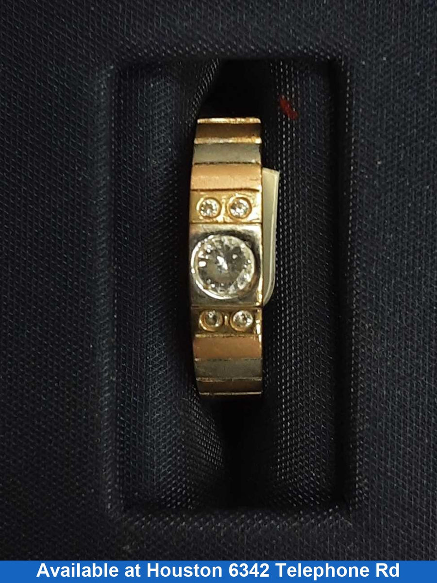Women's Ring - Yellow Gold 14k (.585) 1.7 grams Size 5