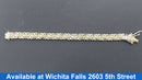 Tennis Bracelet - Silver 18.9 grams 8 inch