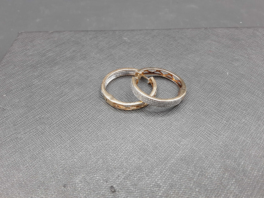 Bangle Earrings - Yellow Gold 10k (.417) 7.5 grams