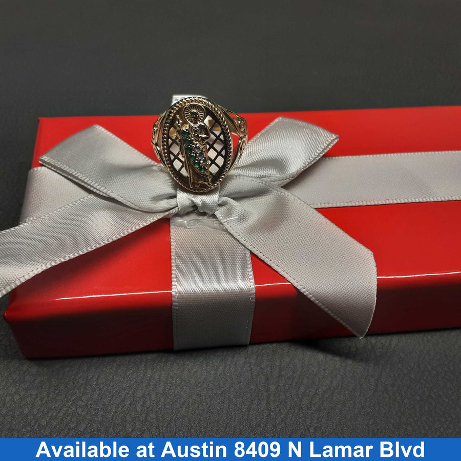Men's Ring - Yellow Gold 14k (.585) 4.4 grams Size 9