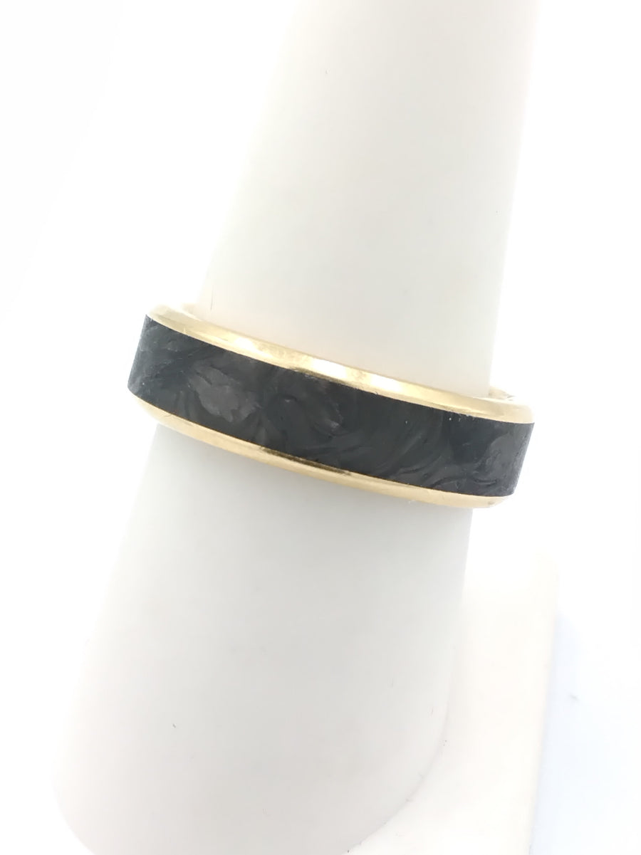 Ring - Wedding Band - Yellow Gold 18k (.750) 6.9 grams Size 8.5