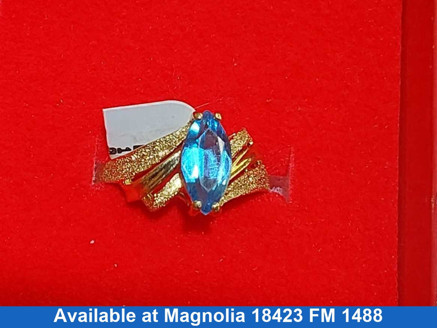 Women's Ring - Yellow Gold 14k (.585) 3.1 grams Size 6