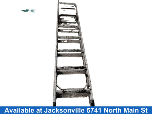 Novmn Silver Extension Ladder