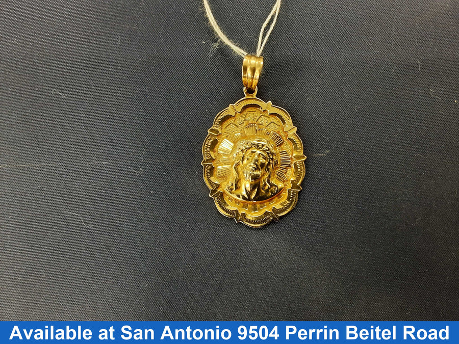 Religious Pendant - Yellow Gold 18k (.750) 6 grams