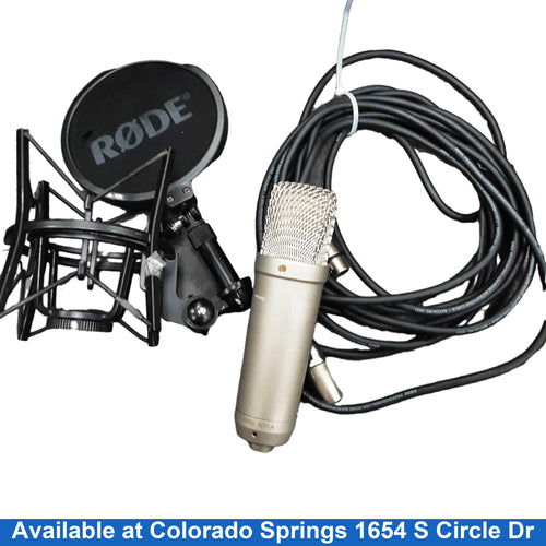 Rode P48 Silver Corded Microphone