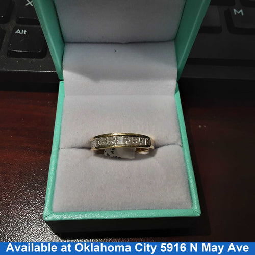 Women's Ring - Yellow Gold 14k (.585) 4.5 grams Size 20