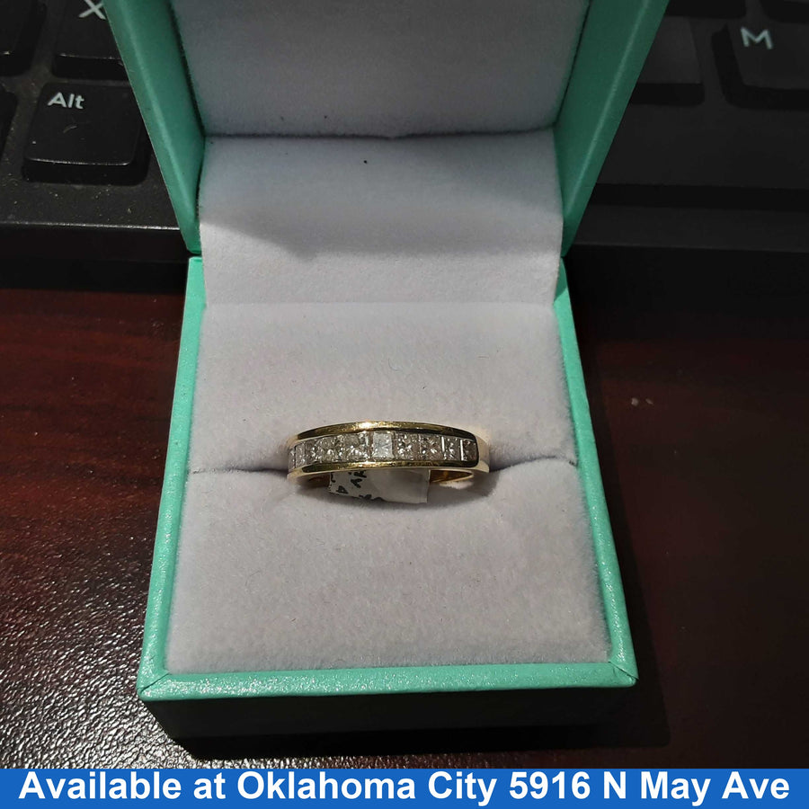 Women's Ring - Yellow Gold 14k (.585) 4.5 grams Size 20