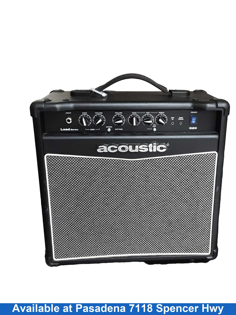 Acoustic G20 Black Guitar Amplifier