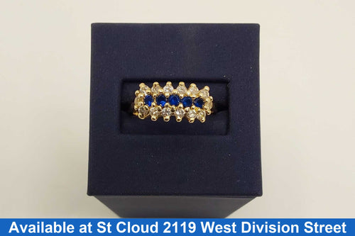 Women's Ring - Yellow Gold 14k (.585) 4.9 grams Size 10