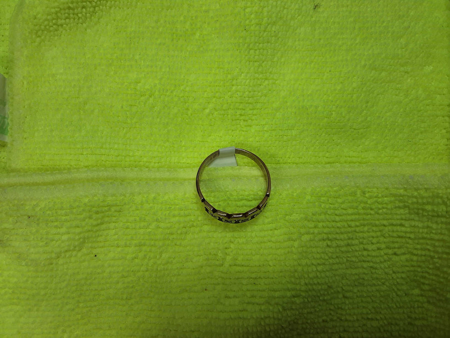 Men's Ring - Yellow Gold 14k (.585) 4.4 grams Size 10